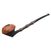Il Duca Partially Sandblasted Asymmetrical Mushroom with Bamboo (B)