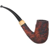 Il Duca Sandblasted Bent Billiard with Boxwood