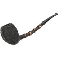 Il Duca Sandblasted Paneled Bent Egg with Bamboo (B)