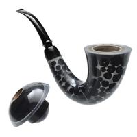 Adam Davidson Calabash with Bamboo Charcoal and Resin