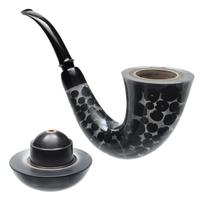 Adam Davidson Calabash with Bamboo Charcoal and Resin