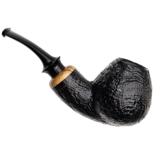 PS Studio Sandblasted Bent Brandy with Zebrawood