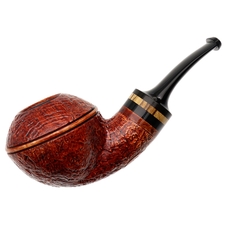 PS Studio Sandblasted Rhodesian with Zebrawood