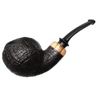 PS Studio Sandblasted Bent Apple with Zebrawood