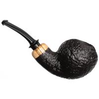 PS Studio Sandblasted Bent Apple with Zebrawood