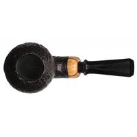 PS Studio Sandblasted Bent Apple with Zebrawood