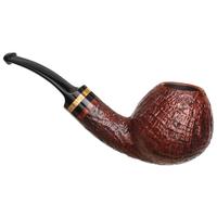 PS Studio Sandblasted Bent Egg with Zebrawood