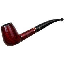 Brigham Pipe of the Year 2015 Smooth Bent Brandy (108/125) (Rock Maple Inserts)