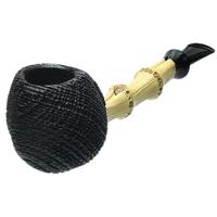 Grechukhin Sandblasted Morta Blowfish with Sandbasted Bamboo