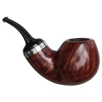 Grechukhin Smooth Bent Apple with Silver