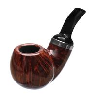 Grechukhin Smooth Bent Apple with Silver