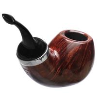 Grechukhin Smooth Bent Apple with Silver