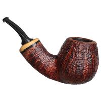 Grechukhin Sandblasted Bent Apple with Boxwood