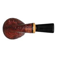Grechukhin Sandblasted Bent Apple with Boxwood