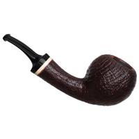 Grechukhin Sandblasted Bent Apple with Ivorite