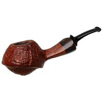 Grechukhin Sandblasted Blowfish with Palmwood