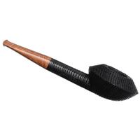 Askwith Sandblasted Morta Saucer with Briar Stem