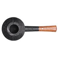 Askwith Sandblasted Morta Saucer with Briar Stem