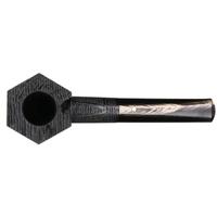 Askwith Sandblasted Morta Hex Poker with Horn Stem