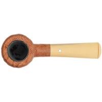 Askwith Sandblasted Nosewarmer Billiard with Boxwood Stem