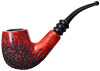 Nørding Viking Partially Rusticated Bent Billiard