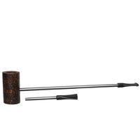 Nørding Compass Brown Grain Rusticated MacArthur (with Extra Stem)