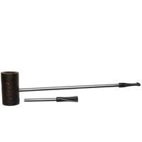 Nørding Compass Brown Grain Rusticated MacArthur (with Extra Stem)