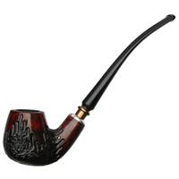 Nording Partially Rusticated Bent Apple Churchwarden