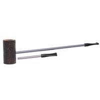 Nørding Compass Brown Grain Rusticated MacArthur (with Extra Stem)