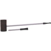 Nørding Compass Brown Grain Rusticated MacArthur (with Extra Stem)