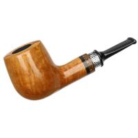 Nording Handmade Smooth Billiard with Black Palm and Silver (15)
