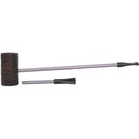 Nørding Compass Brown Grain Rusticated MacArthur (with Extra Stem)