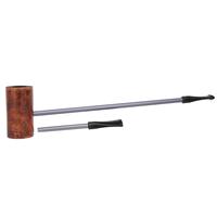 Nørding Compass Brown Smooth MacArthur (with Extra Stem)