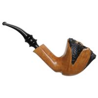 Nørding Spiral Natural Partially Rusticated Freehand