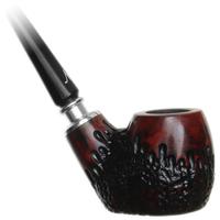 Nørding Partially Rusticated Bent Billiard Churchwarden Spigot