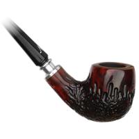 Nørding Partially Rusticated Bent Billiard Churchwarden Spigot