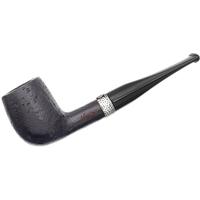 Nørding Silver Classic Sandblasted Bent Billiard