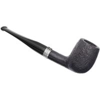 Nørding Silver Classic Sandblasted Bent Billiard