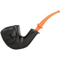 Nørding Black and Orange Smooth Freehand