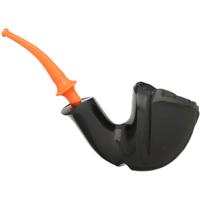 Nørding Black and Orange Smooth Freehand