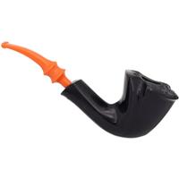 Nørding Black and Orange Smooth Freehand