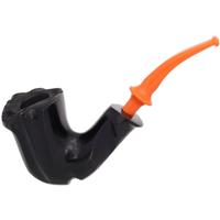 Nørding Black and Orange Smooth Freehand