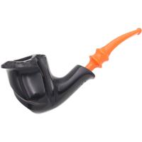 Nørding Black and Orange Smooth Freehand