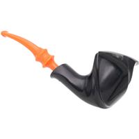Nørding Black and Orange Smooth Freehand