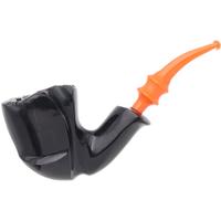 Nørding Black and Orange Smooth Freehand