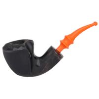 Nørding Black and Orange Smooth Freehand