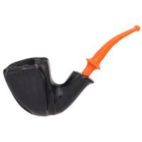 Nørding Black and Orange Smooth Freehand