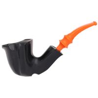 Nørding Black and Orange Smooth Freehand
