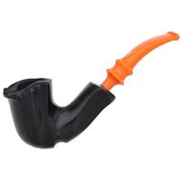 Nørding Black and Orange Smooth Freehand