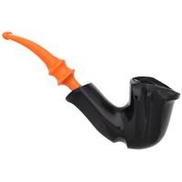 Nørding Black and Orange Smooth Freehand